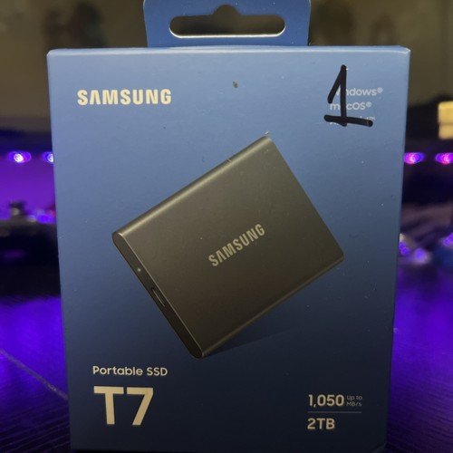 Samsung 2tb usb 2 - t7, 3.2
